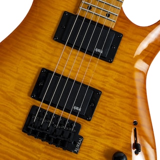 Foto 6 | Guitarra Electrica Aureal Tipo Stratocaster Jom 90 Ts Yellow