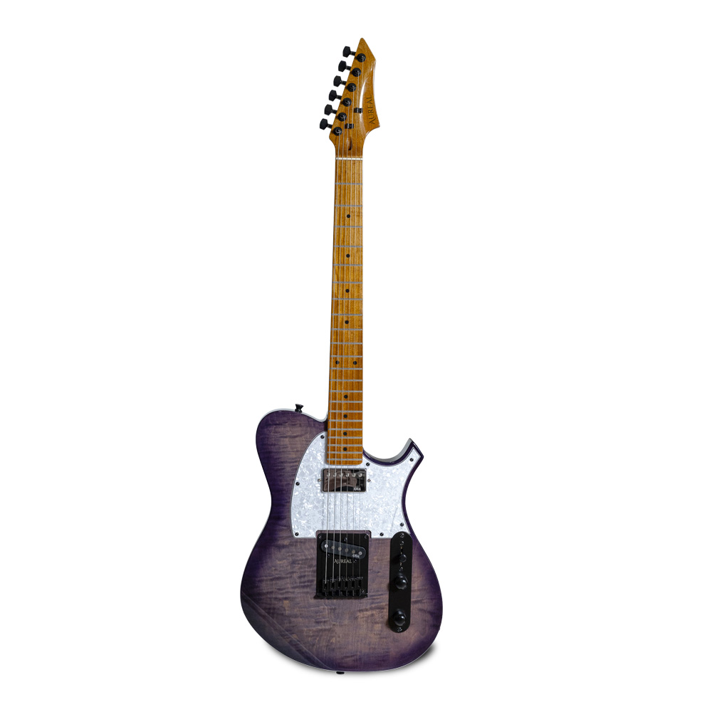 Guitarra Electrica Aureal Tipo Telecaster Jom-te  Translucent Br