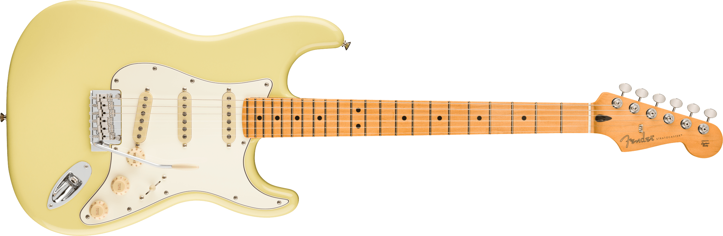 Guitarra Eléctrica Fender Player Ii Stratocaster Amarillo Hialeah