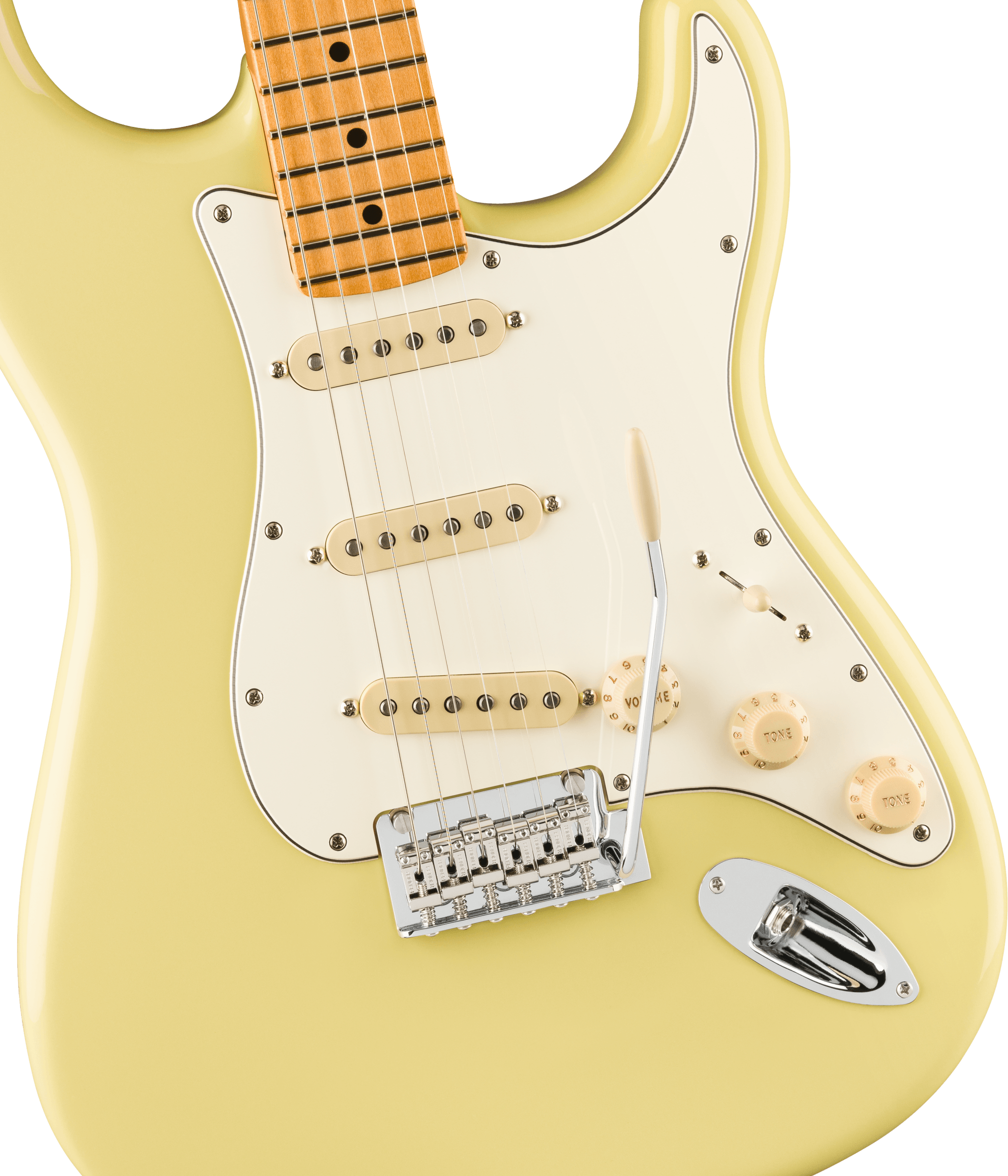 Foto 4 pulgar | Guitarra Eléctrica Fender Player Ii Stratocaster Amarillo Hialeah