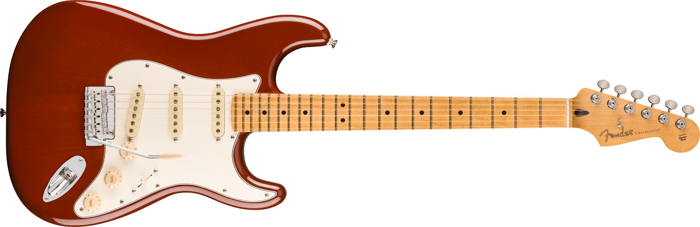 Guitarra Eléctrica Fender Player Ii Stratocaster Mocha Burst Transparente