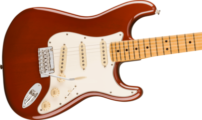 Foto 3 | Guitarra Eléctrica Fender Player Ii Stratocaster Mocha Burst Transparente