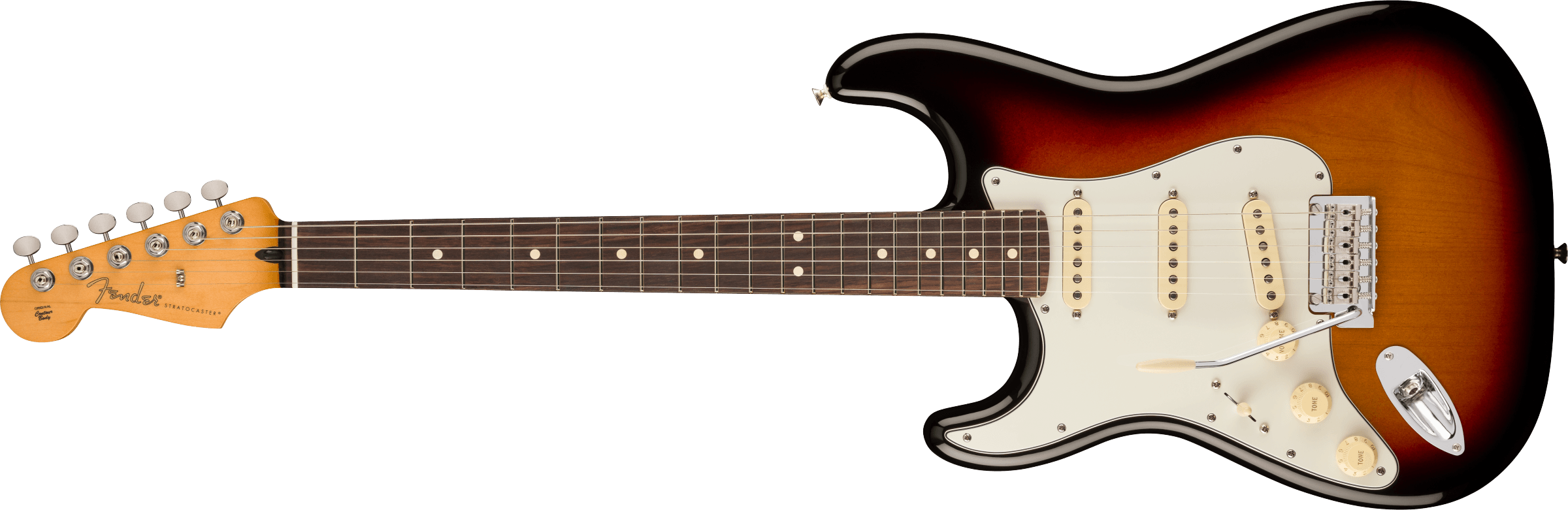 Guitarra Eléctrica Fender Player Ii Stratocaster Para Zurdos Sunburst De 3 Colores