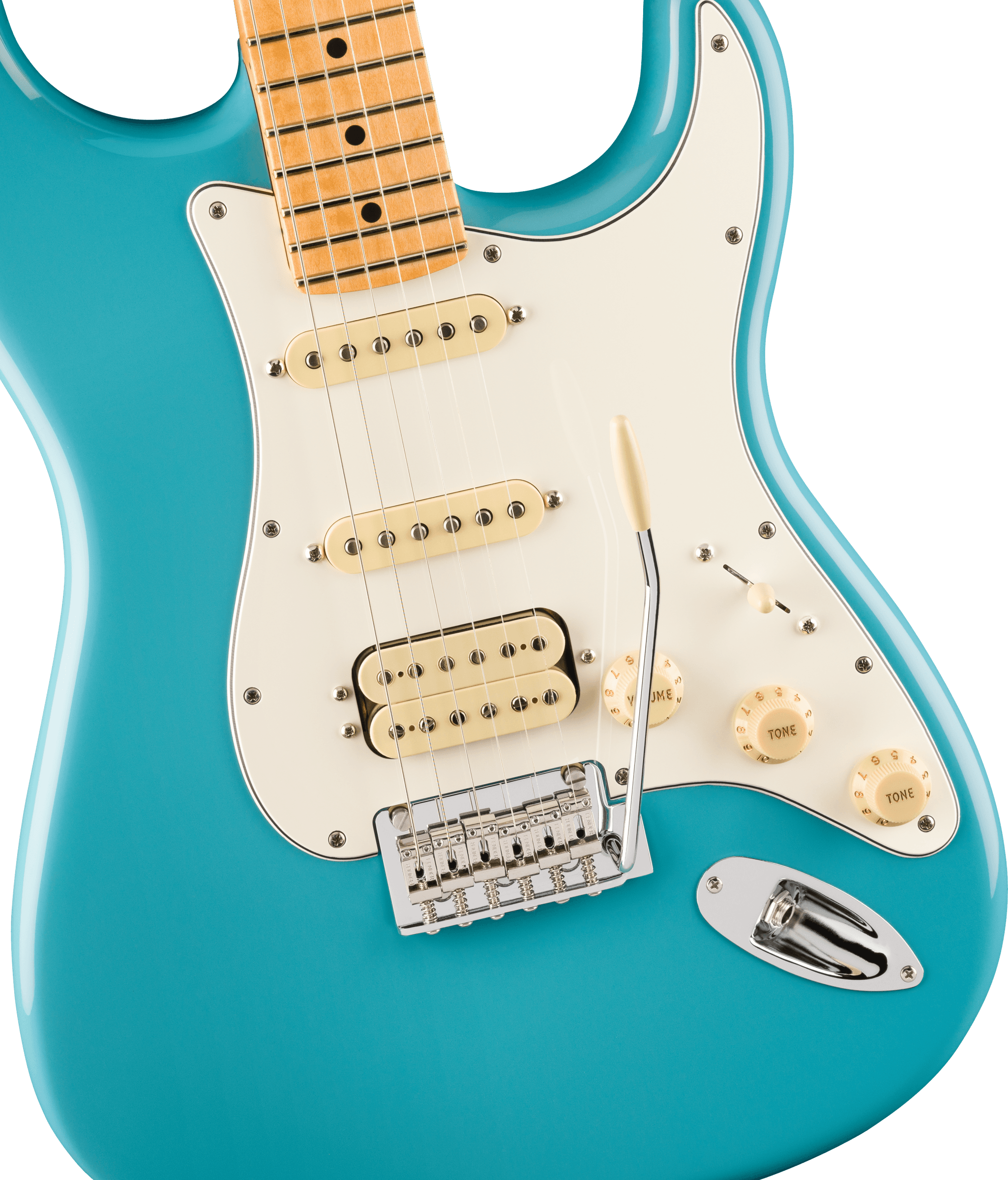 Foto 4 pulgar | Guitarra Eléctrica Fender Player Ii Stratocaster Hss Tono Azul Agua