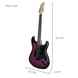 Foto 2 | Paquete Guitarra Eléctrica Jethro Series By Steelpro 024-sk Año 2023 Orientación De La Mano Diestro