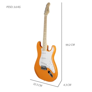 Foto 2 | Guitarra Eléctrica Diestro Basswood Jethro Series Steelpro 020sk 2023 Stratocaster