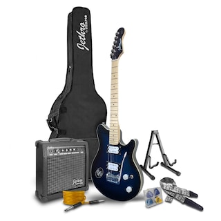 Foto 7 | Guitarra Eléctrica Steelpro Jethro 058-sk Flamed Blue Burst