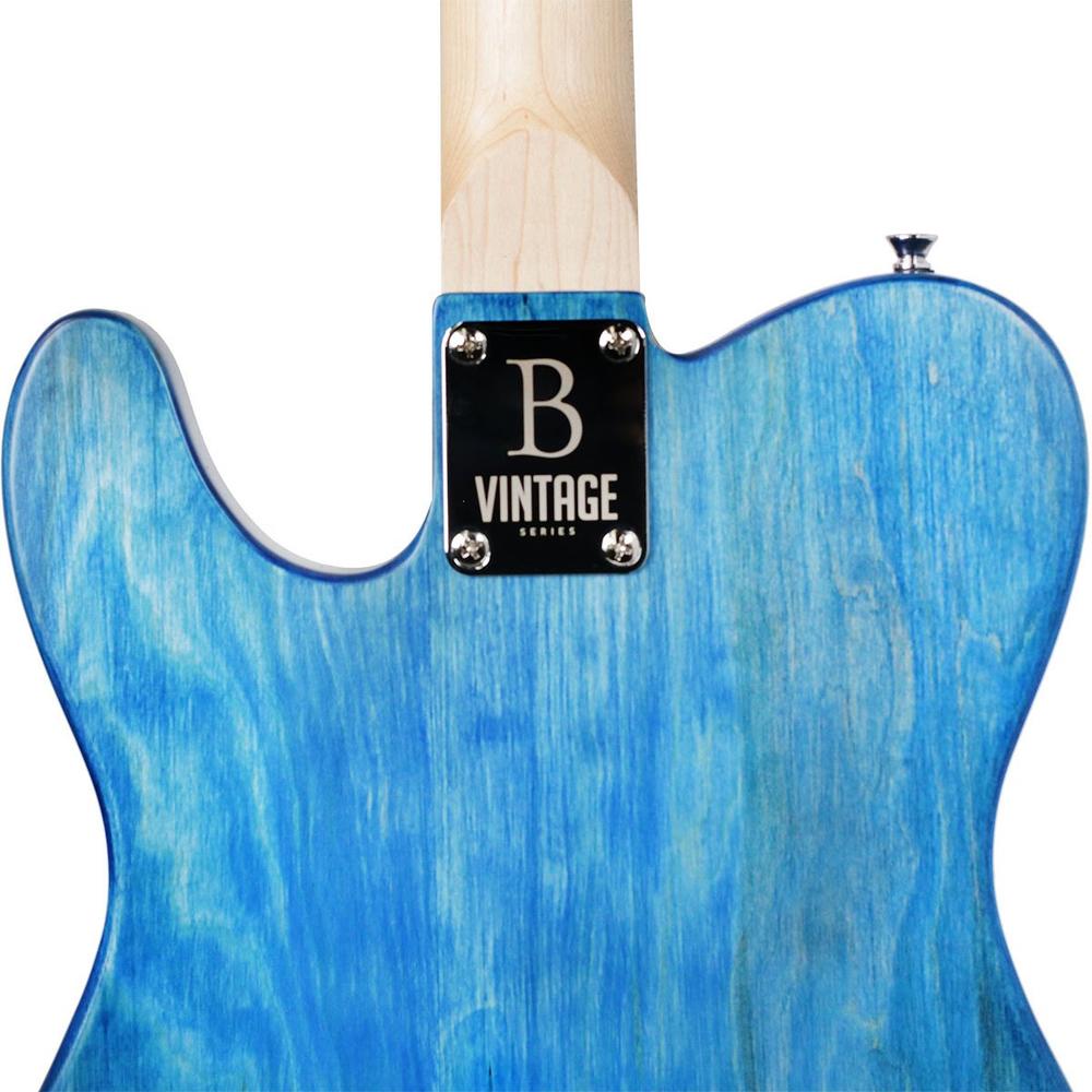 Foto 5 pulgar | Guitarra Eléctrica Serie Vintage Color Azul Blade-bl Babilon