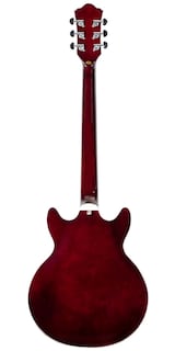 Foto 5 | Guitarra Eléctrica 6 Cuerdas Mars Modelo Jazz Satin Red