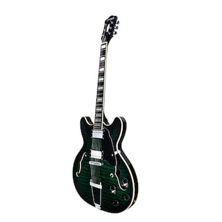 Foto 2 | Guitarra Eléctrica 6 Cuerdas Mars Hollowbody 335 Custom Grn