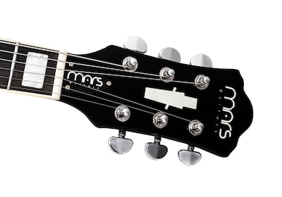 Foto 8 | Guitarra Eléctrica 6 Cuerdas Mars Hollowbody 335 Custom Grn
