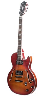 Foto 1 | Guitarra Eléctrica 6 Cuerdas Mars Les Paul Jazz Satin Tobacco Sunburst