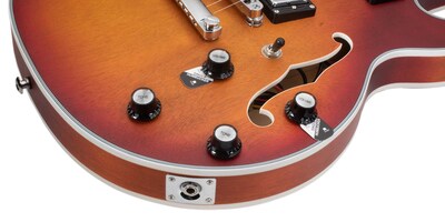 Foto 6 | Guitarra Eléctrica 6 Cuerdas Mars Les Paul Jazz Satin Tobacco Sunburst
