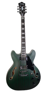 Foto 1 | Guitarra Eléctrica 6 Cuerdas Mars Hollowbody 335 Semi Hueca