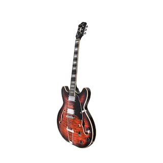 Foto 2 | Guitarra Eléctrica 6 Cuerdas Mars Hollowbody 335 Custom Brown
