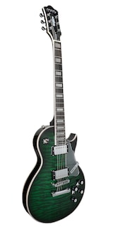 Foto 2 | Guitarra Eléctrica 6 Cuerdas Mars Les Paul Custom Green