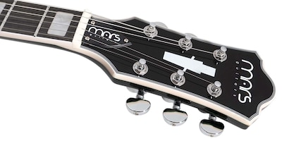 Foto 8 | Guitarra Eléctrica 6 Cuerdas Mars Les Paul Custom Green