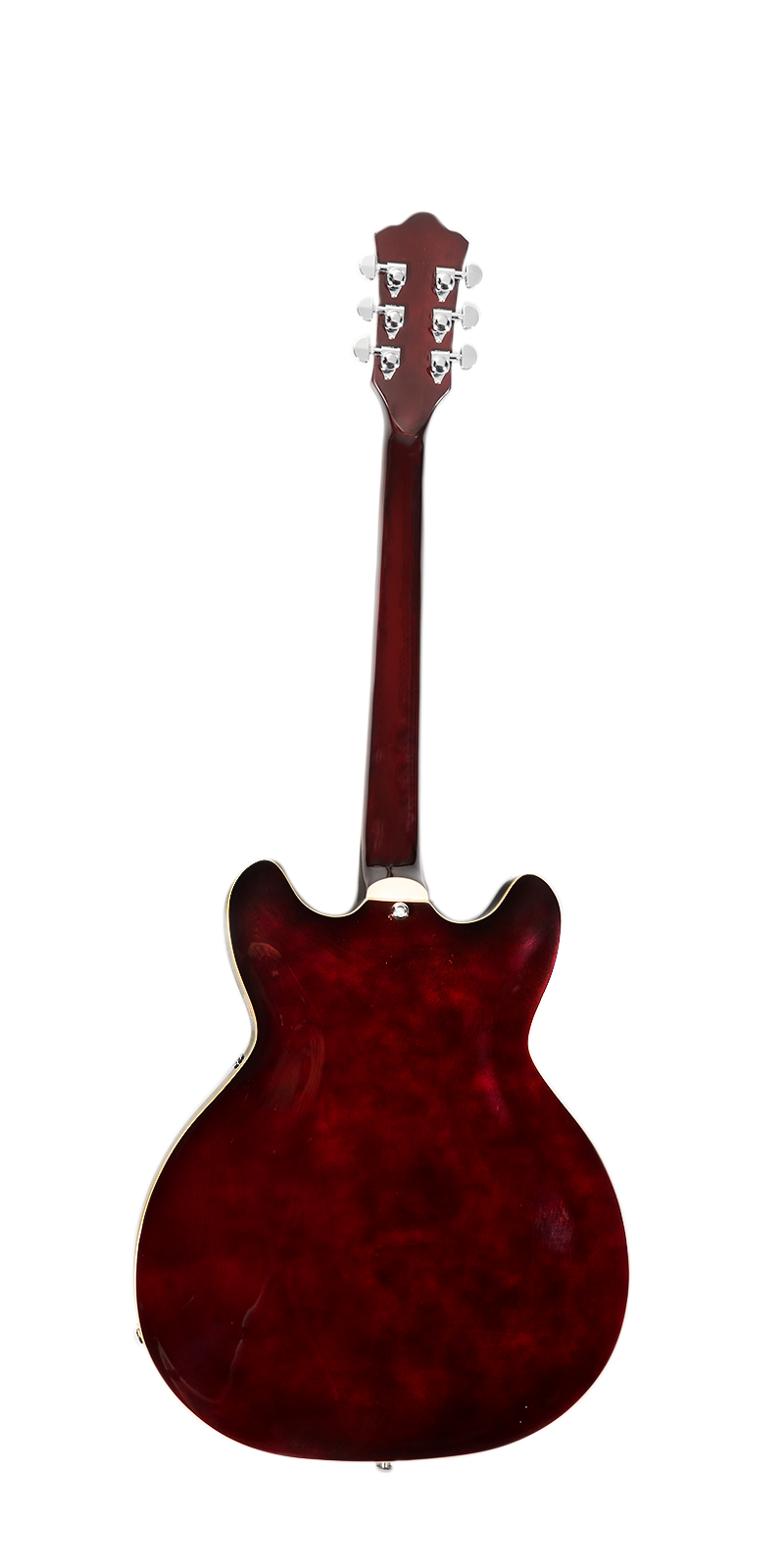 Foto 6 pulgar | Guitarra Eléctrica 6 Cuerdas Mars Hollowbody 335 Classic Red