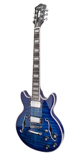 Foto 3 | Guitarra Eléctrica 6 Cuerdas Mars Modelo Jazz Satin Blue
