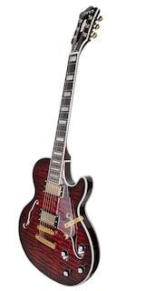 Foto 2 | Guitarra Eléctrica 6 Cuerdas Mars Les Paul Jazz Red