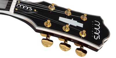 Foto 7 | Guitarra Eléctrica 6 Cuerdas Mars Les Paul Jazz Red