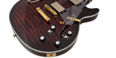 Foto 8 | Guitarra Eléctrica 6 Cuerdas Mars Les Paul Jazz Red