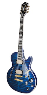 Foto 2 | Guitarra Eléctrica 6 Cuerdas Mars Les Paul Jazz Blue