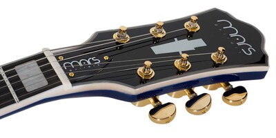Foto 8 | Guitarra Eléctrica 6 Cuerdas Mars Les Paul Jazz Blue