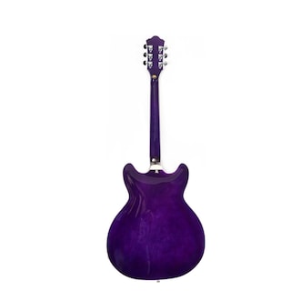 Foto 5 | Guitarra Eléctrica 6 Cuerdas Mars Hollowbody 335 Custom Purple