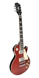 Foto 3 | Guitarra Eléctrica 6 Cuerdas Mars Les Paul Classic Color Rojo