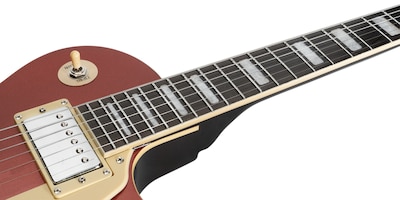 Foto 7 | Guitarra Eléctrica 6 Cuerdas Mars Les Paul Classic Color Rojo