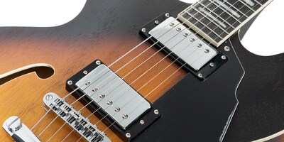 Foto 6 | Guitarra Eléctrica 6 Cuerdas Mars Hollowbody 339 Satin Violin Sunburst