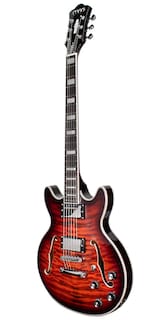 Foto 2 | Guitarra Eléctrica 6 Cuerdas Mars Jazz Satin Violin Sunburst