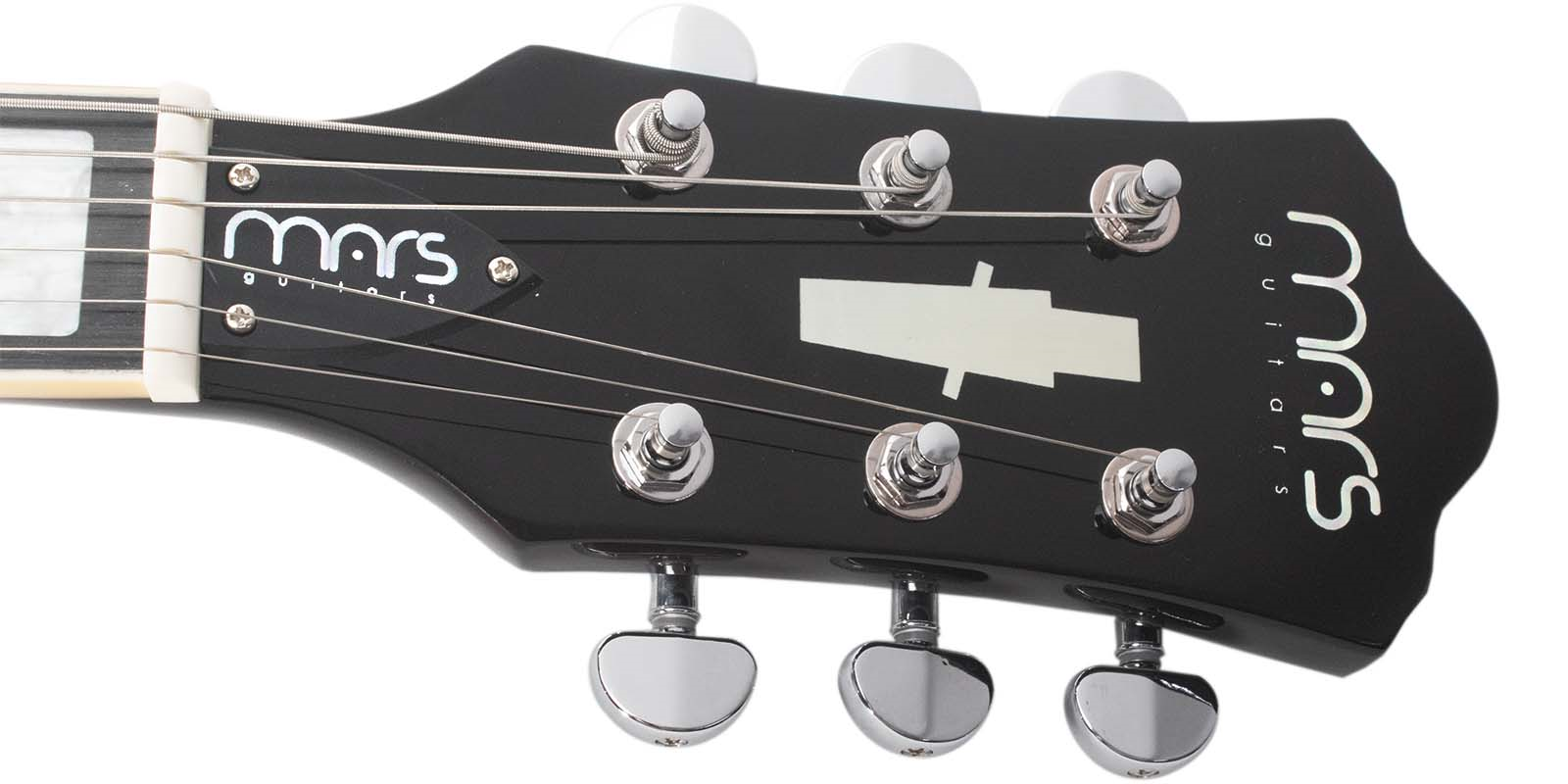Foto 8 | Guitarra Eléctrica 6 Cuerdas Mars Hollowbody 335 Classic Brown