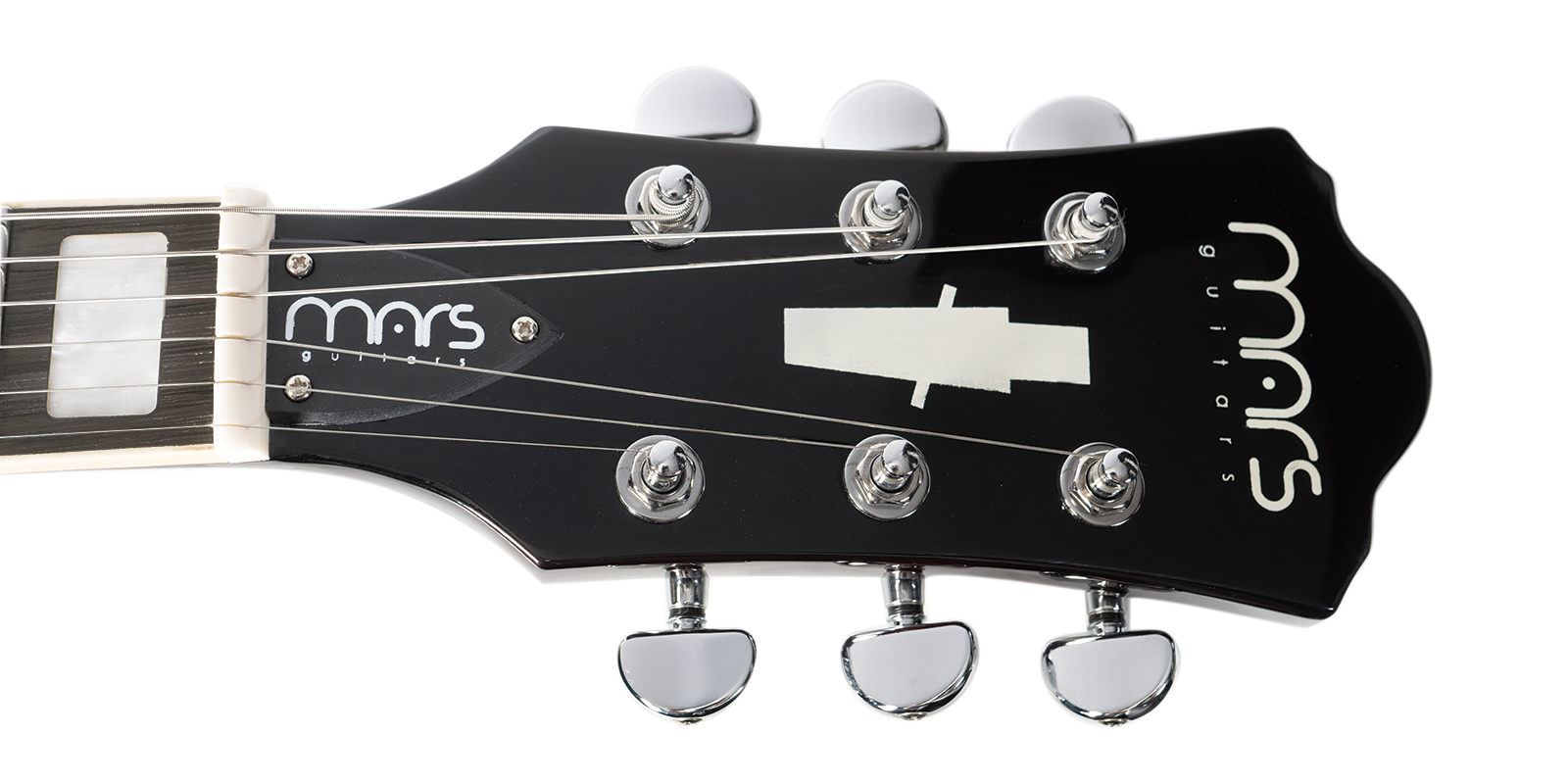 Foto 4 pulgar | Guitarra Eléctrica 6 Cuerdas Mars Modelo Lp Classic Azul