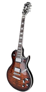 Foto 2 | Guitarra Eléctrica 6 Cuerdas Mars Les Paul Custom Brown