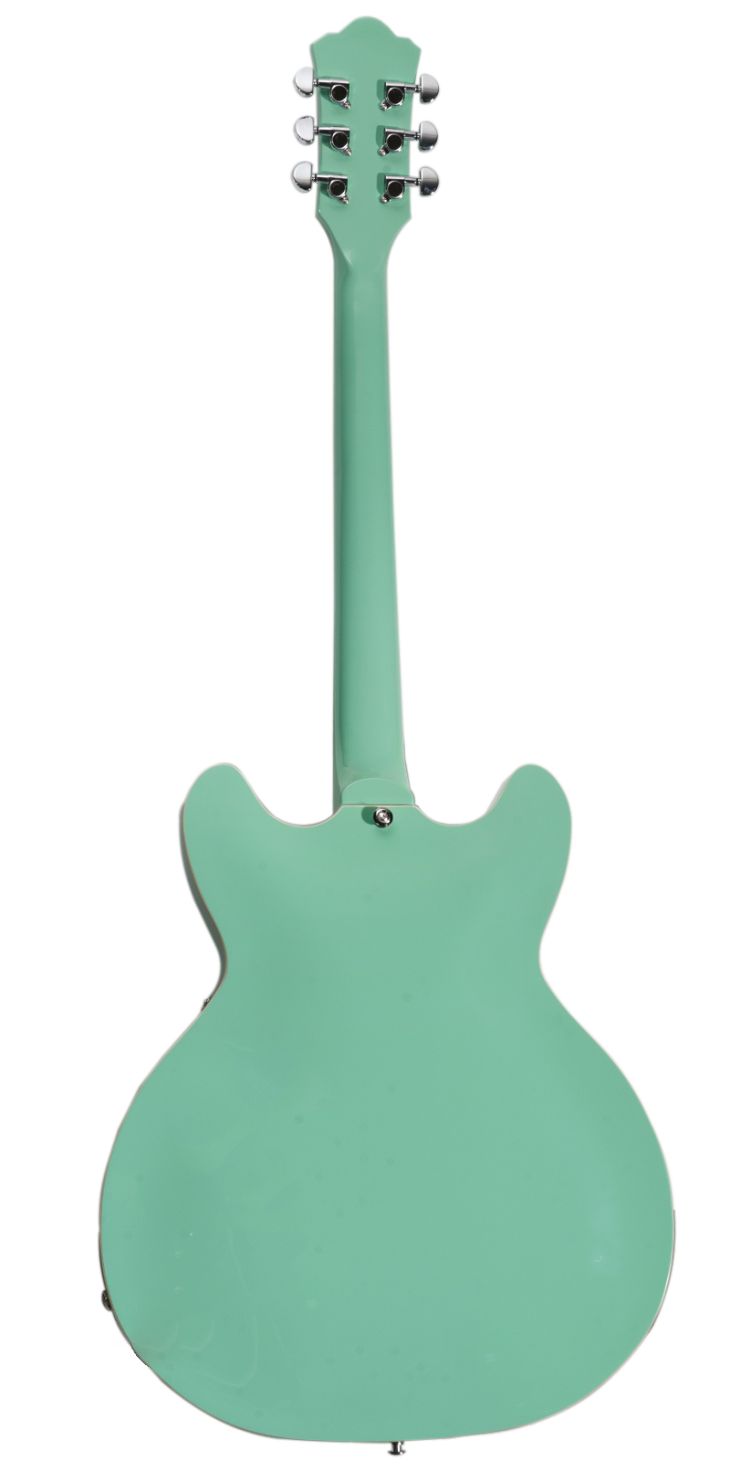 Foto 6 pulgar | Guitarra Eléctrica 6 Cuerdas Mars Hollowbody 335 Studio Verde