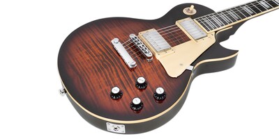 Foto 6 | Guitarra Eléctrica 6 Cuerdas Mars Les Paul Traditional Tobacco Sunburst