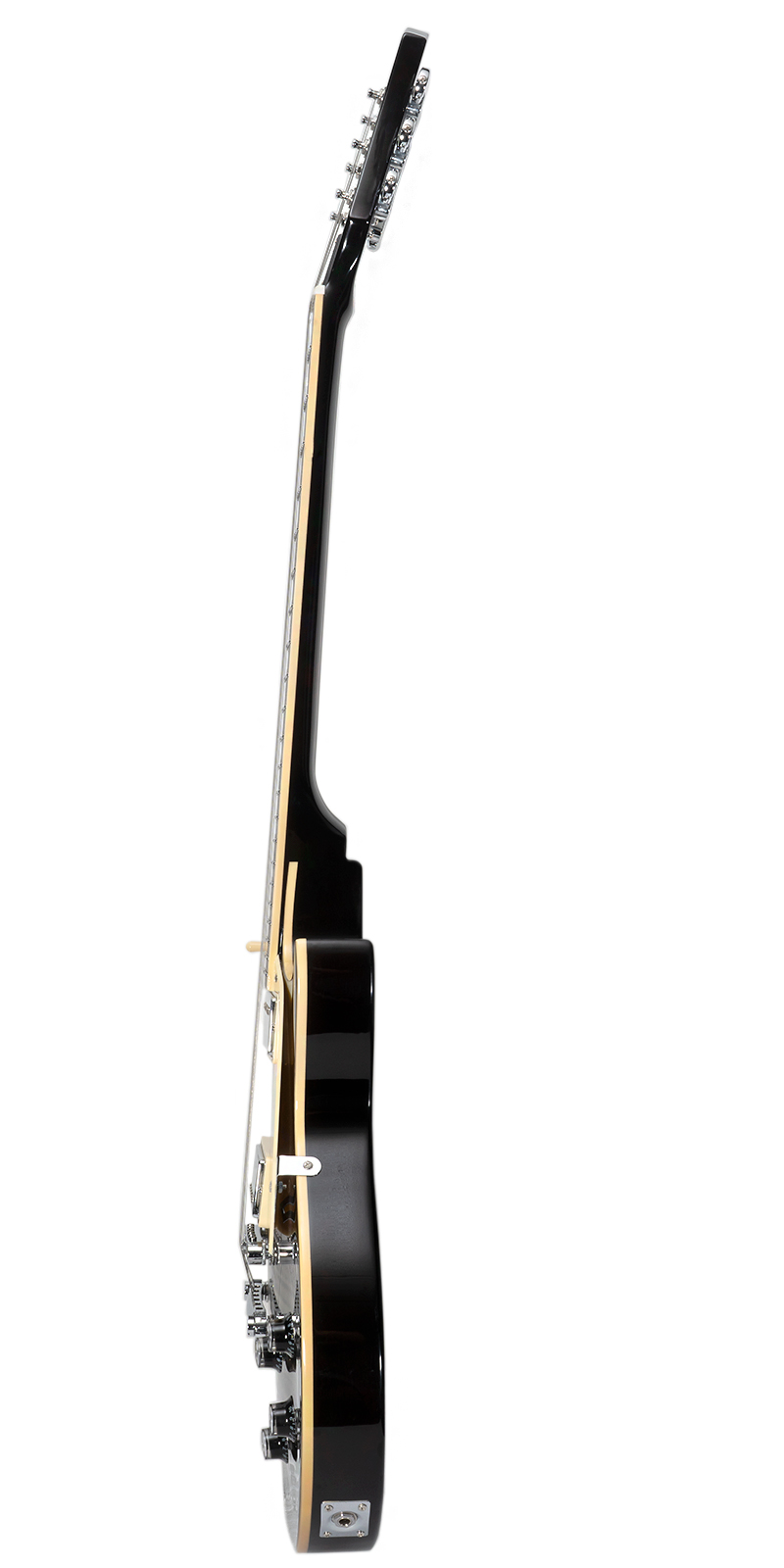 Foto 5 pulgar | Guitarra Eléctrica 6 Cuerdas Mars Les Paul Traditional Black