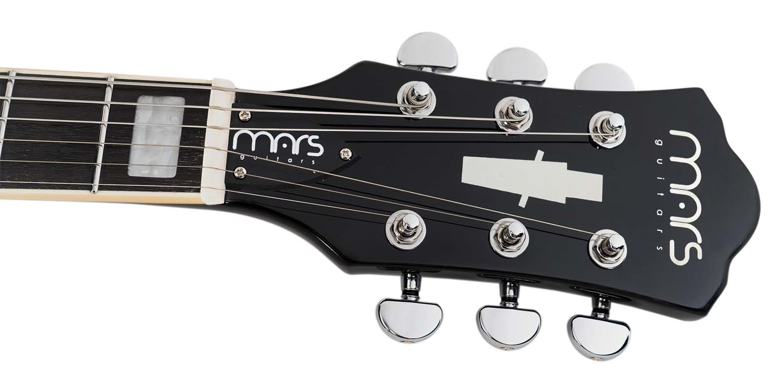 Foto 7 pulgar | Guitarra Eléctrica 6 Cuerdas Mars Les Paul Traditional Black