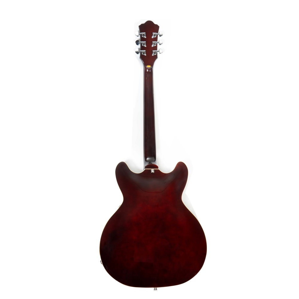 Foto 4 pulgar | Guitarra Eléctrica 6 Cuerdas Mars Hollowbody 335 Studio Brown