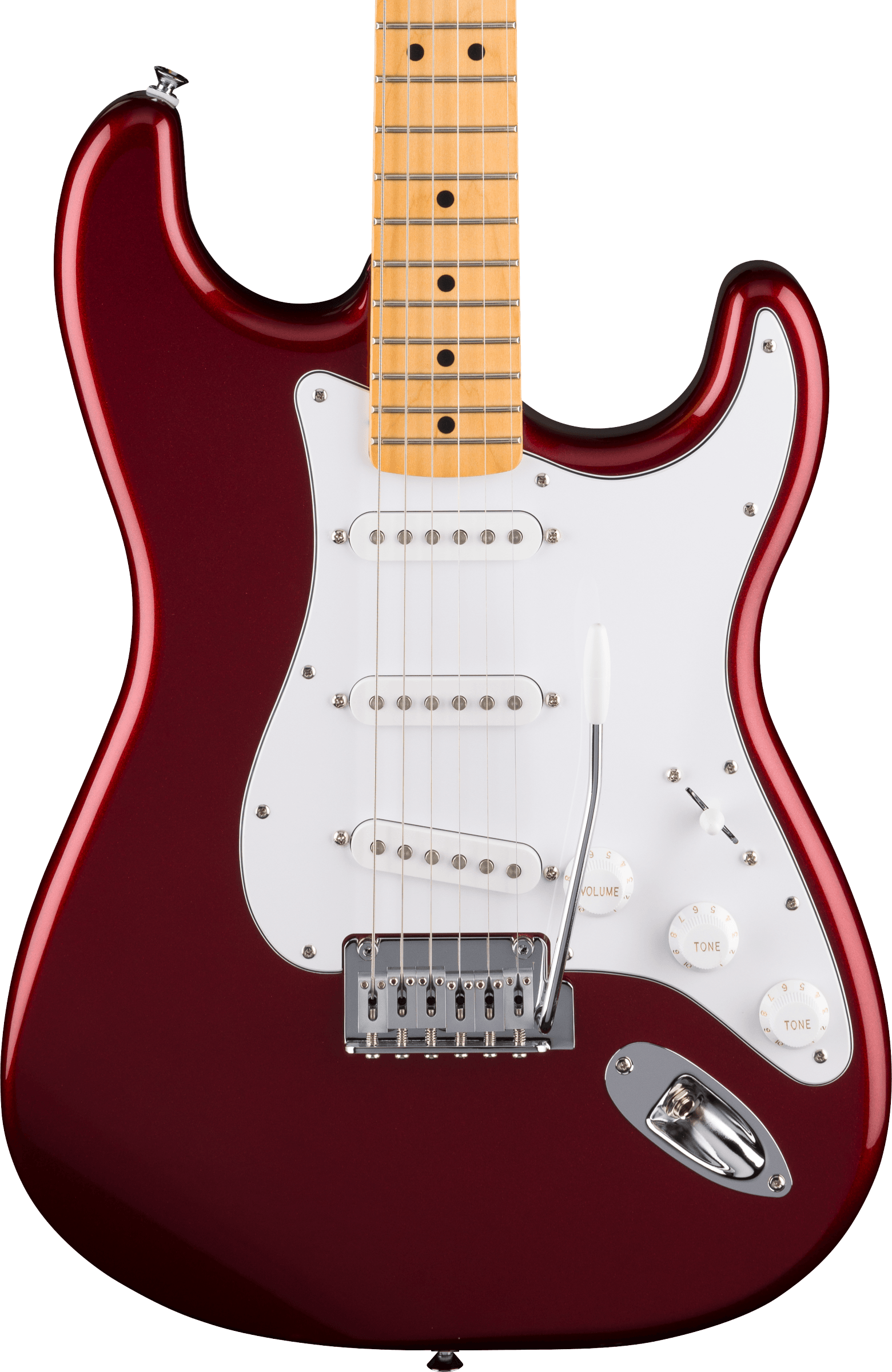 Foto 4 pulgar | Guitarra Electrica Stratocaster Fender Candy Cola