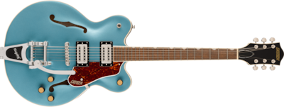 Foto 1 | Guitarra Eléctrica Gretsch Streamliner Bigsby G2622t Doble Corte Humbucker Azul Claro