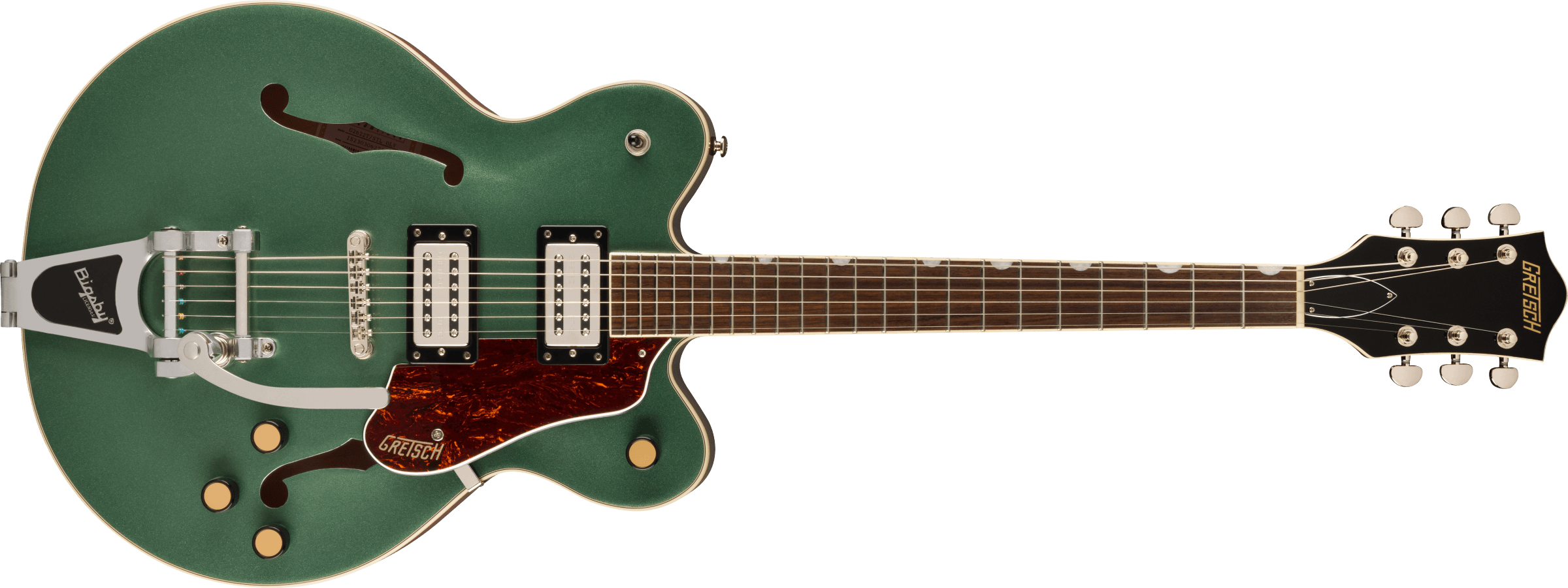 Foto 3 pulgar | Guitarra Eléctrica Gretsch Streamliner Bigsby G2622t Doble Corte Humbucker