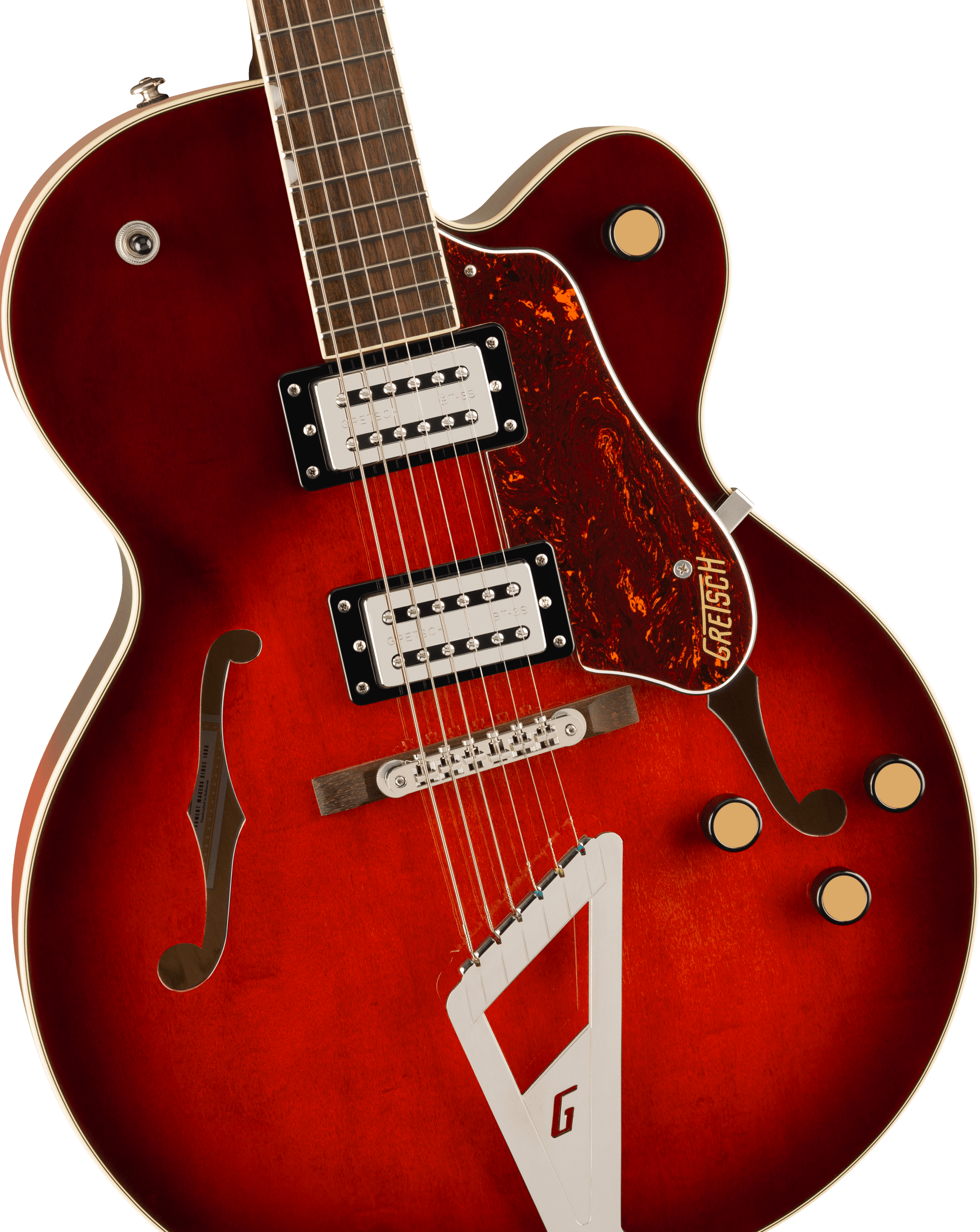 Foto 2 pulgar | Guitarra Gretsch Streamliner G2420 Hollow Body Chromatic Ii Roja