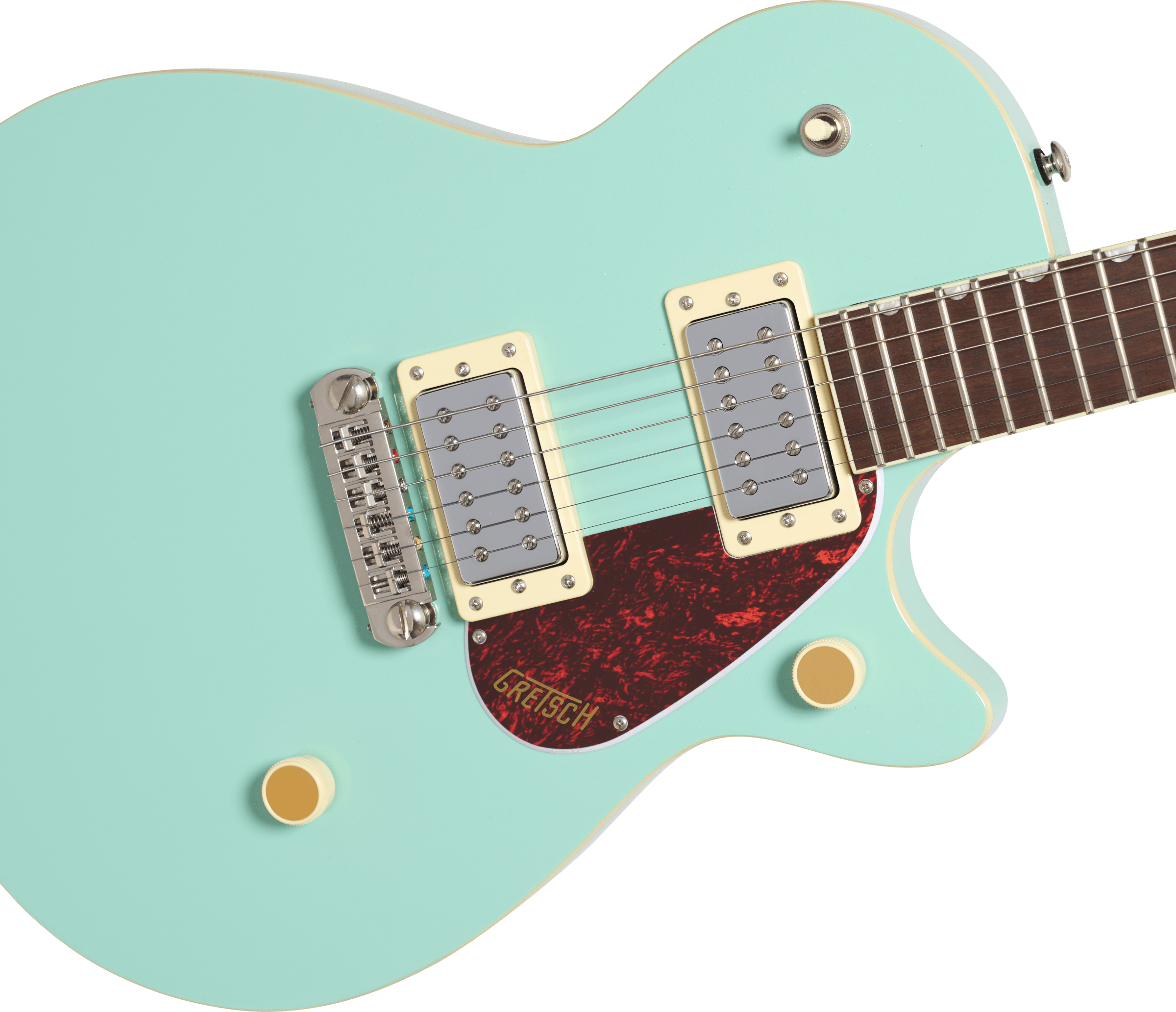 Foto 2 pulgar | Guitarra Eléctrica Gretsch Streamliner Jet Club Humbucker Aqua