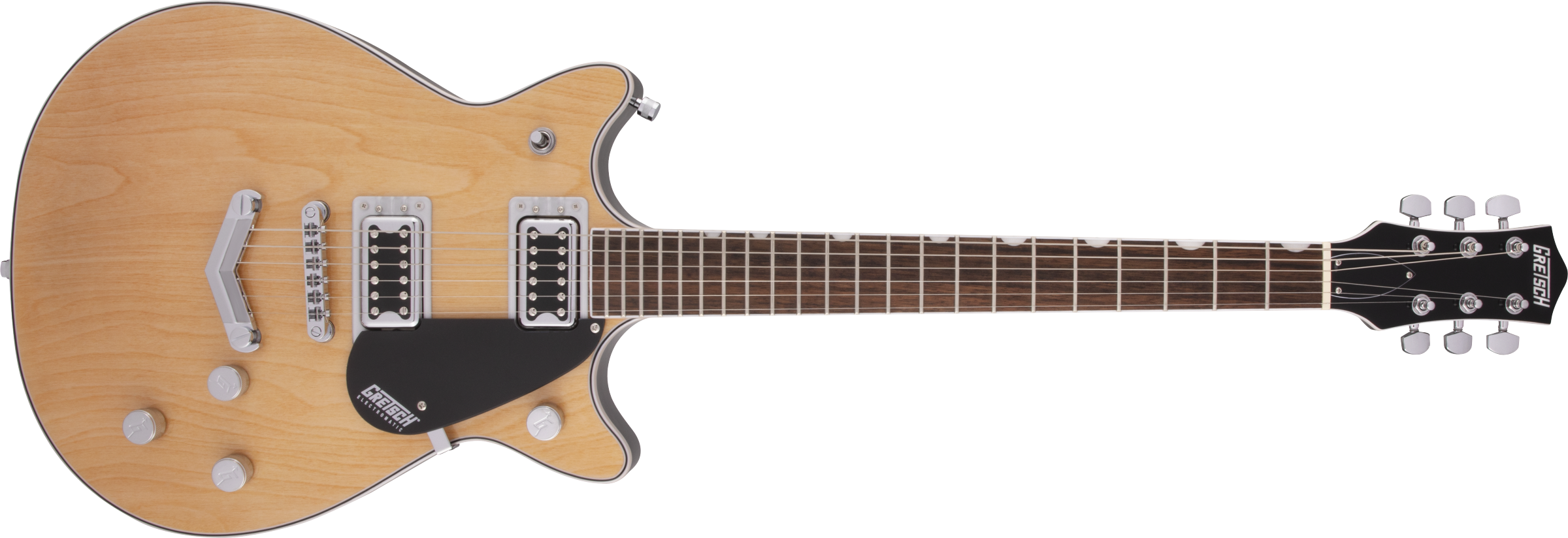 Foto 4 pulgar | Guitarra Gretsch Electromatic G5222 Doble Jet V-stoptail Natural