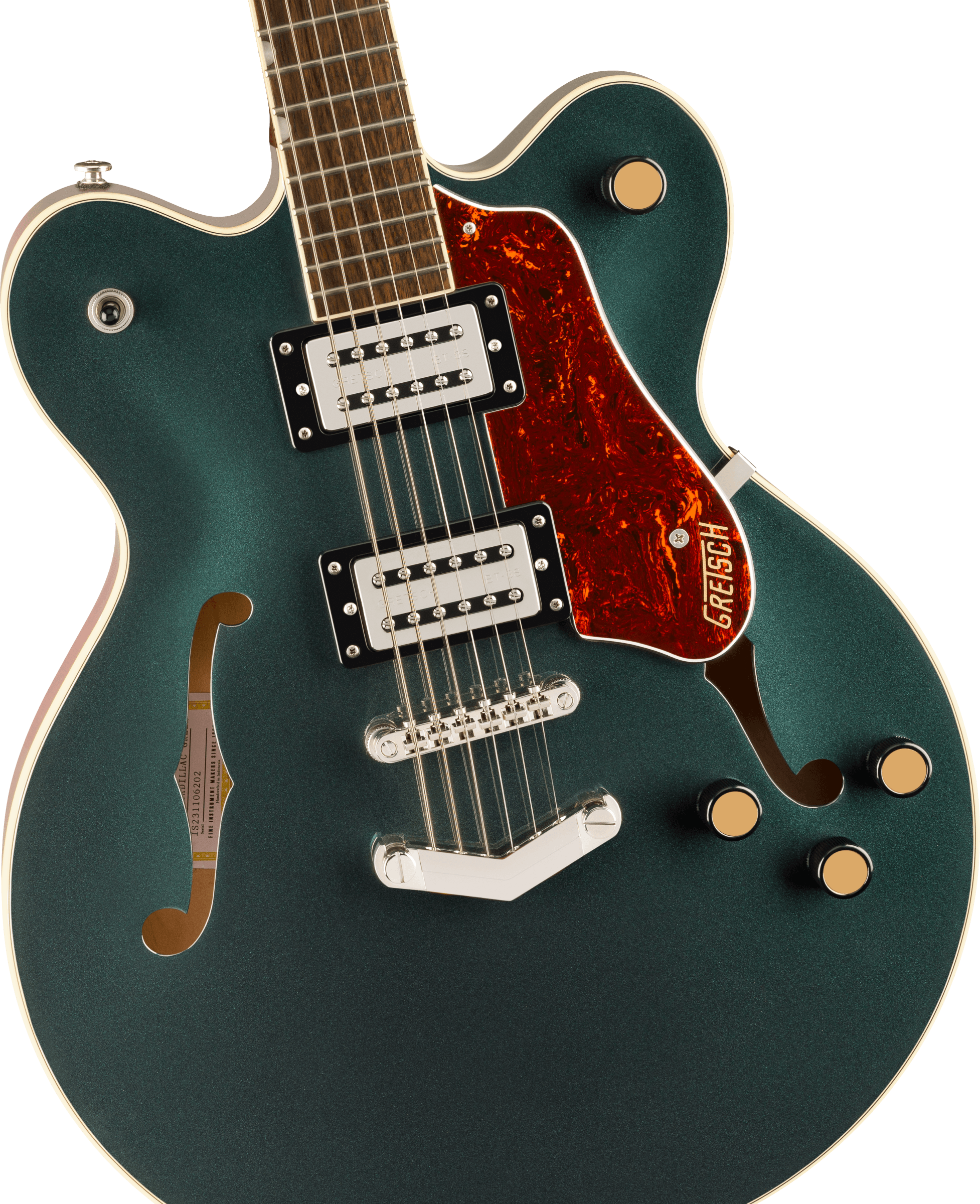 Foto 1 | Guitarra Gretsch Streamliner G2422 Corte Doble V-stoptail Verde Cadillac