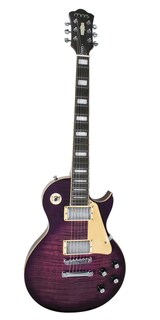 Foto 1 | Guitarra Eléctrica 6 Cuerdas Mars Les Paul Traditional Purple