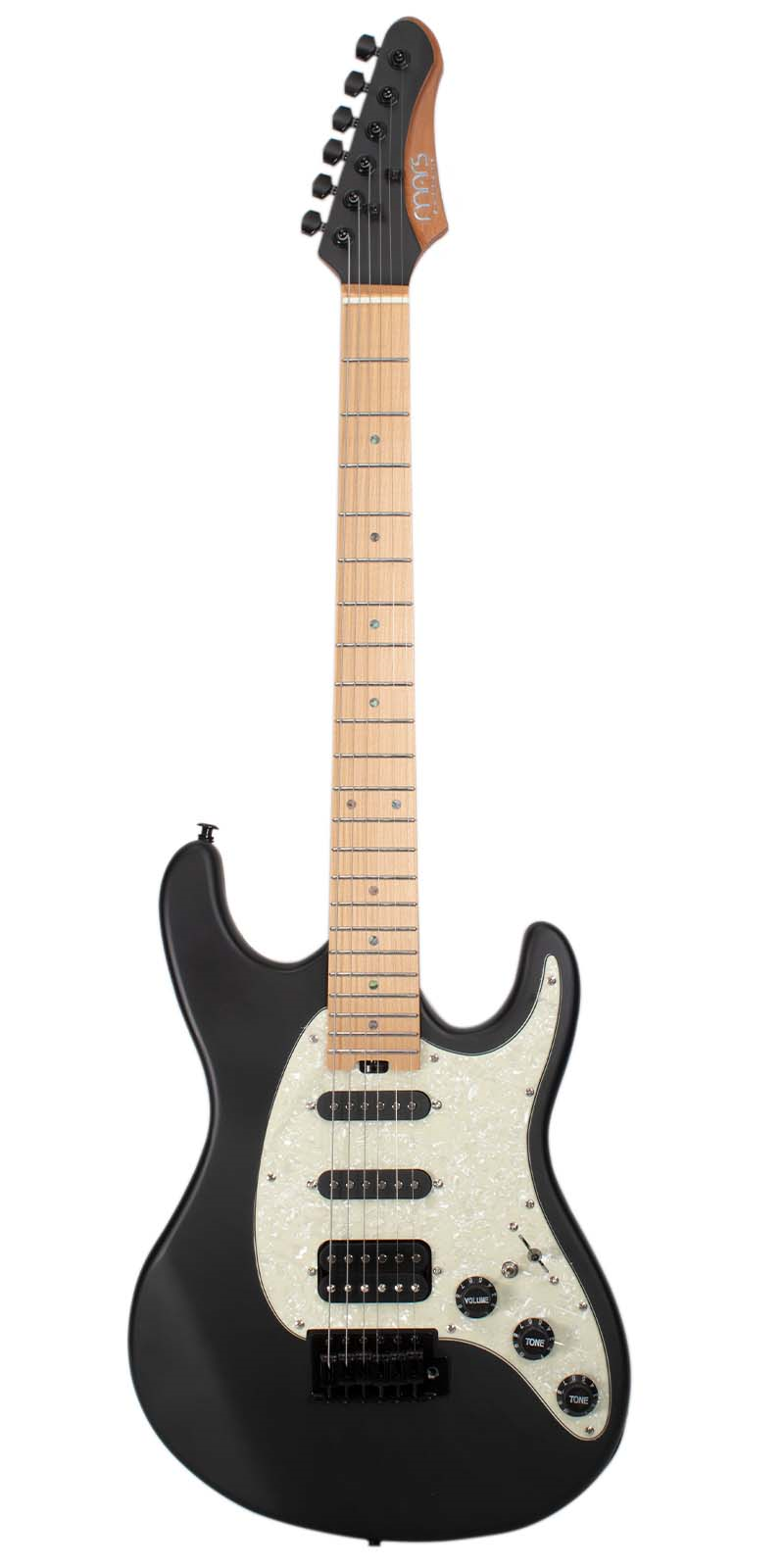 Foto 2 pulgar | Guitarra Eléctrica 6 Cuerdas Mars Modelo Strat Black